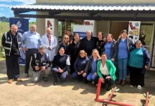 El médico Pedro Fernández impulsó la jornada de detección de quiste hidatídico realizada en La Pedrera (Foto: Gobierno de Cerro Largo)