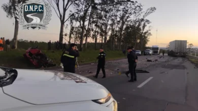 El abogado Mario Camilo Burgos Pintos falleció a los 74 años en un siniestro de tránsito ocurrido en ruta 8. (Foto Policía Caminera)