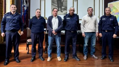 Autoridades policiales y representantes de la Intendencia coordinaron la seguridad para la inauguración del Parque Rivera.