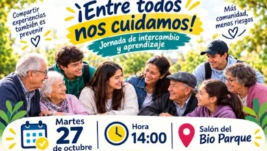 La jornada se desarrolla esta tarde en el salón del Bio Parque de Melo.