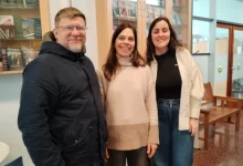 Carolina Viñoles (→), coordinadora del Tecnólogo en Sistemas Integrados de Producción Agropecuaria.