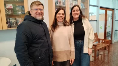 Carolina Viñoles (→), coordinadora del Tecnólogo en Sistemas Integrados de Producción Agropecuaria.
