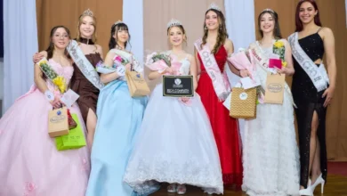 Zahira Lucas fue elegida Reina de la Primavera del Centro Unión Obrero (foto Net Uruguay)