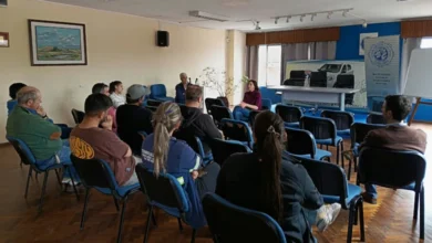 Patricia Pertman presentó sus propuestas ante socios del Centro Comercial e Industrial de Cerro Largo, en el marco de su candidatura a la representación empresarial en el BPS.