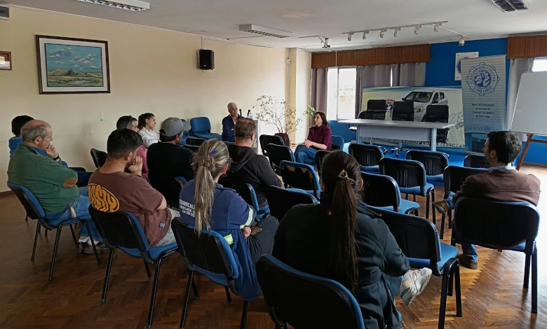 Patricia Pertman presentó sus propuestas ante socios del Centro Comercial e Industrial de Cerro Largo, en el marco de su candidatura a la representación empresarial en el BPS.