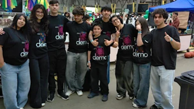 Estudiantes de Cerro Largo participaron en Demo, la muestra de experiencias educativas organizada por ANEP en Montevideo.