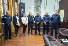 Autoridades policiales de Cerro Largo se reunieron con representantes de U.N.E.M. para coordinar procedimientos ante emergencias.