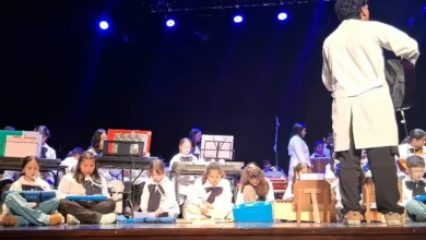 Estudiantes de cinco escuelas de Educación Artística participaron en Instrumentarte 2026, realizado en el Teatro España de Melo.