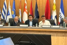 Andrés Lima, presidente de MEVIR, presentó ante el Congreso de Intendentes la planificación territorial del organismo para los próximos cuatro años.