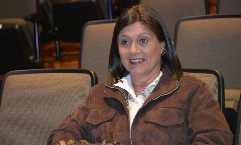 La alcaldesa Cristina Cortondo destacó el buen estado actual de la caminería rural en la zona de Arévalo.