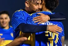 Boca goleó 4-0 a Juventus con un triplete de Thomas González y un tanto de Ignacio Acevedo (Foto: RCFotos)
