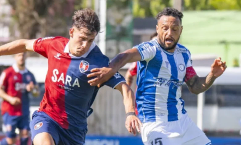 Cerro Largo cayó ante Albion en el Ubilla y afrontará el viernes un partido clave ante Cerro por la permanencia (Foto: @albion_uy)