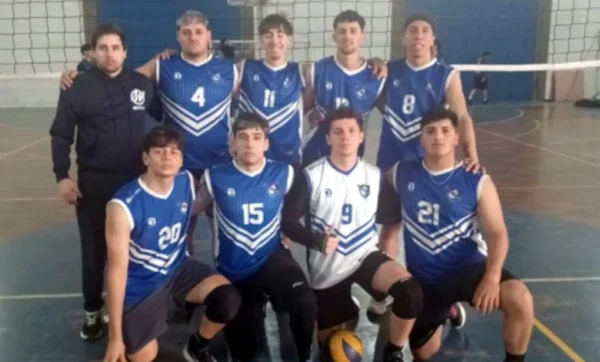El Asilo se consagraron campeones de la Liga de Voleibol de Cerro Largo. Foto: Secretaría Deportes ICL